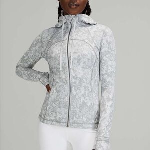 Lululemon Hooded Define Jacket *Nulu Diamond Dye Pitch Grey Graphite Grey. NWT.